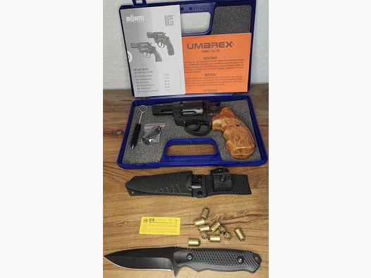 Röhm RG 89 !!Neuf en magasin!! PTB 976 + 10 coups de gaz CS + couteau de chasse et de pêche