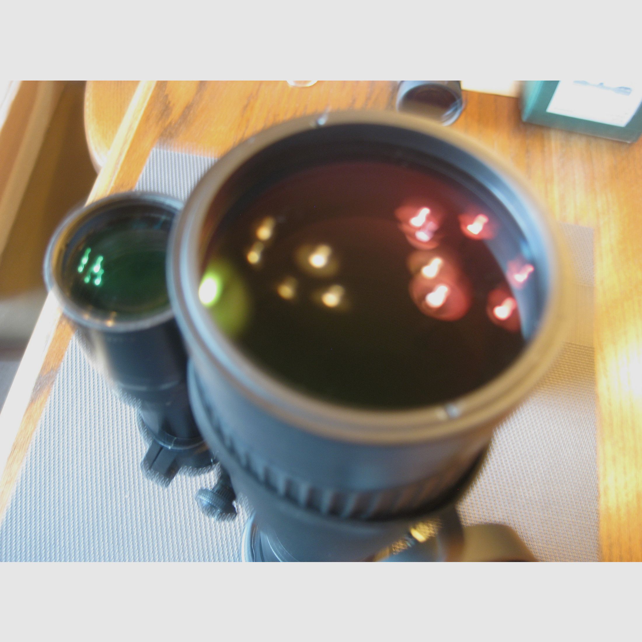 HECHO EN ALEMANIA = Jahnke DJ-8 NSV 1x56 con tubo TOP verde! Clase de potencia 2 en clasificación 1 sin puntos con función AG=Autogating! Proyector Jahnke Phönix FOCUS y 2 adaptadores para diámetro exterior de 62 mm, por lo tanto, generalmente para objetivos de 56 mm, uno de ellos con anillo de compensación para la mayoría de los ZF de 50 mm!