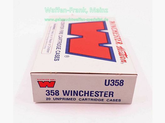 Winchester - USA Langwaffenhülsen .358 Win.
