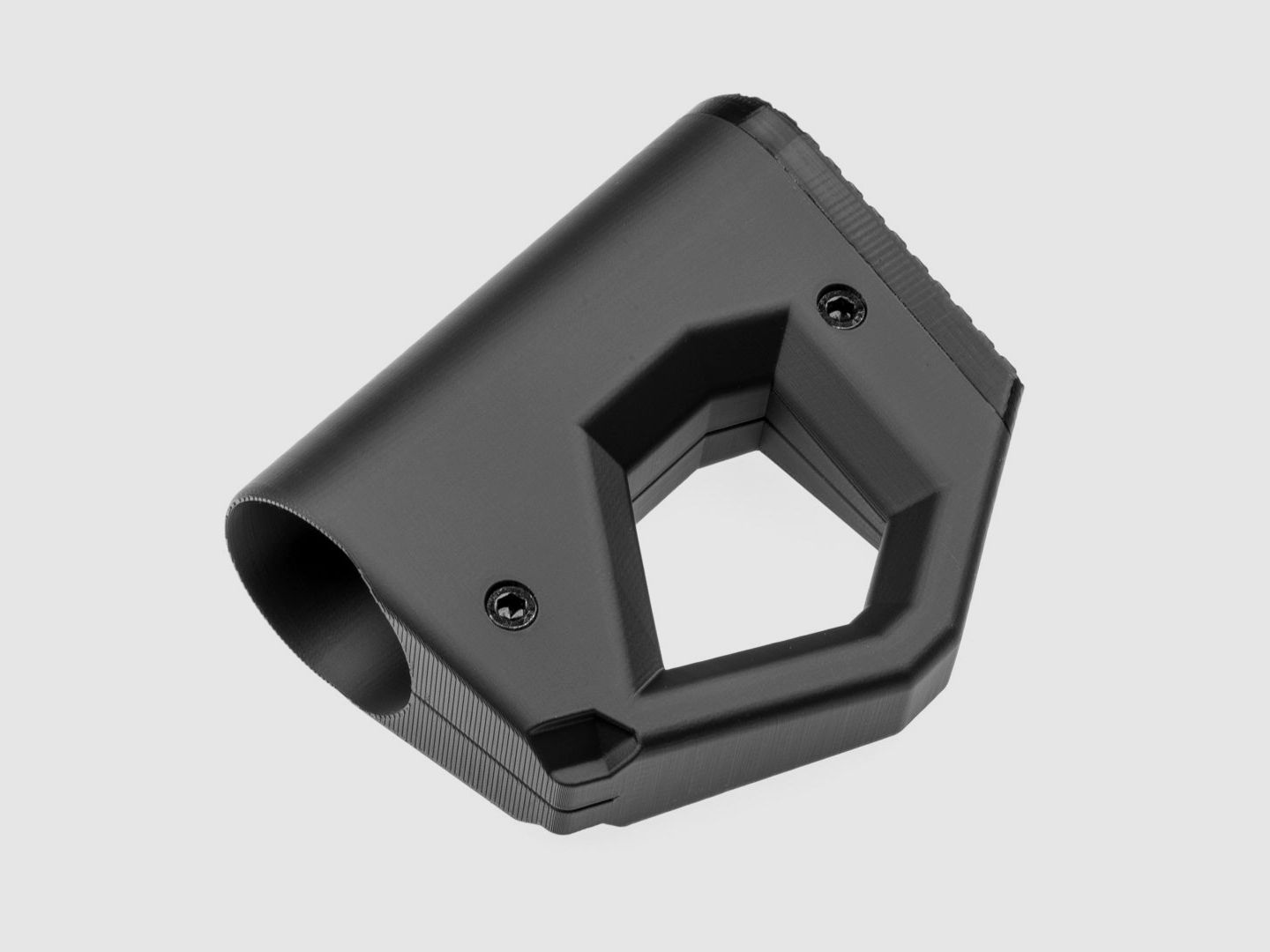 Shoulder stock | 0.16 (9ci) L bottle | BUTTSTOCK | BLACK | stylish design