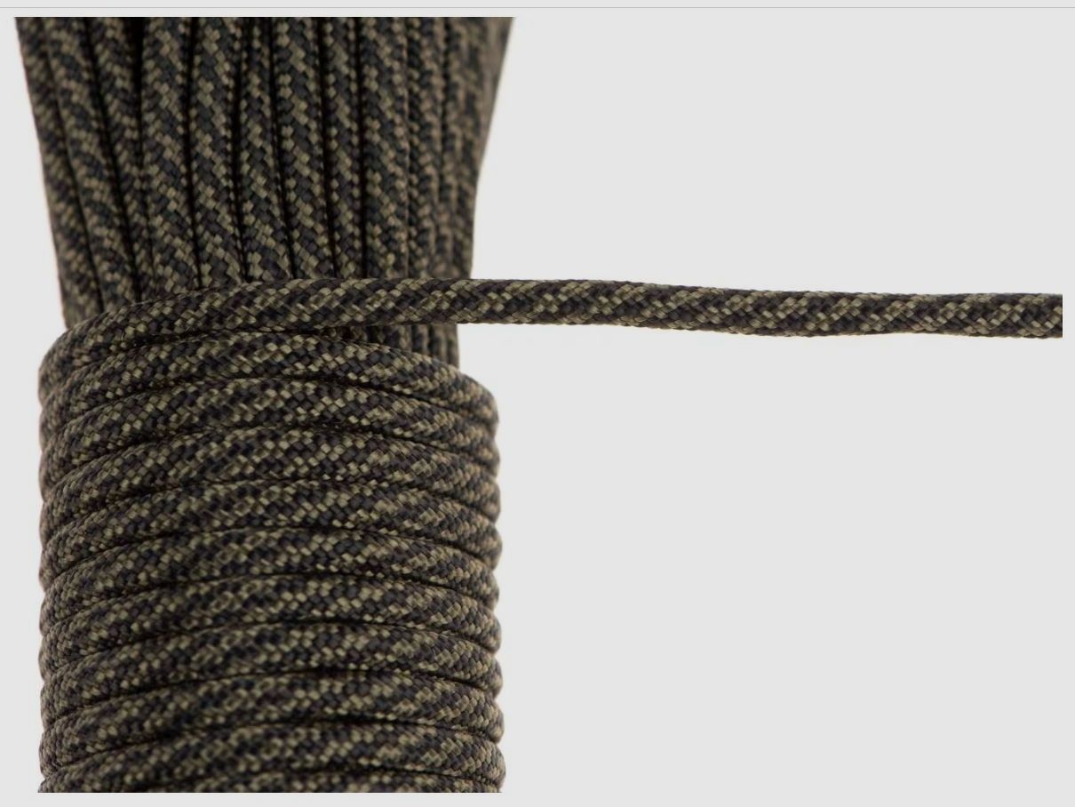 Clawgear – Paracord Type III / 20M / black camo, Bild 2 von 3