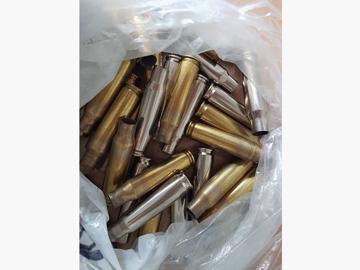 .308 Win. HÜLSEN von Federal 19 Stück normal bzw. 16Stück vernickelt
