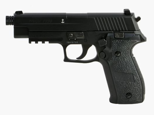 CO2 Pistole Sig Sauer P226 Blowback schwarz Kaliber 4,5 mm Diabolo (P18)