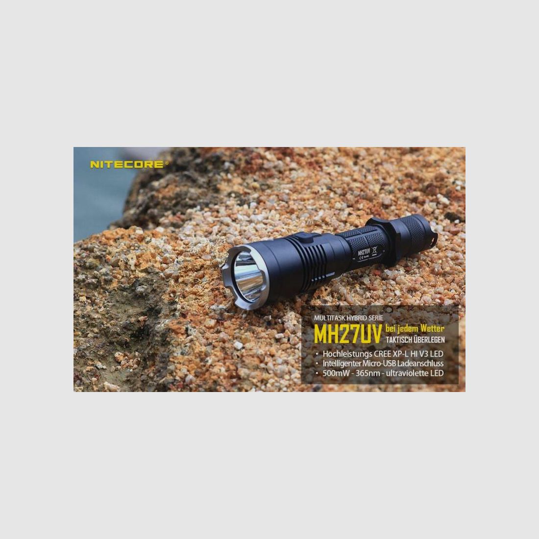 Lampe de poche Nitecore MH27, image 2 sur 12