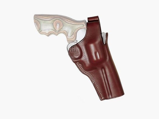 Gürtelholster OFFICER "Cross Draw" 3"-3 1/6" Ruger SP 101,Taurus 85/605-Linkshänder-Braun