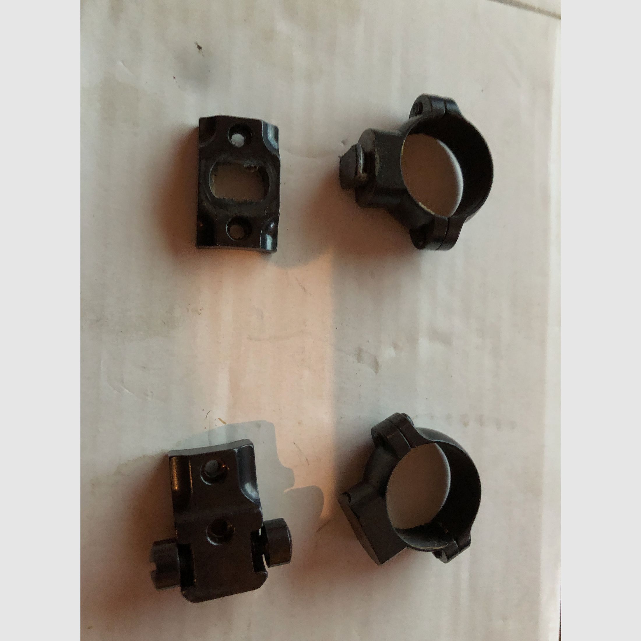Leupold montaje basculante con anillas de montaje de 1"