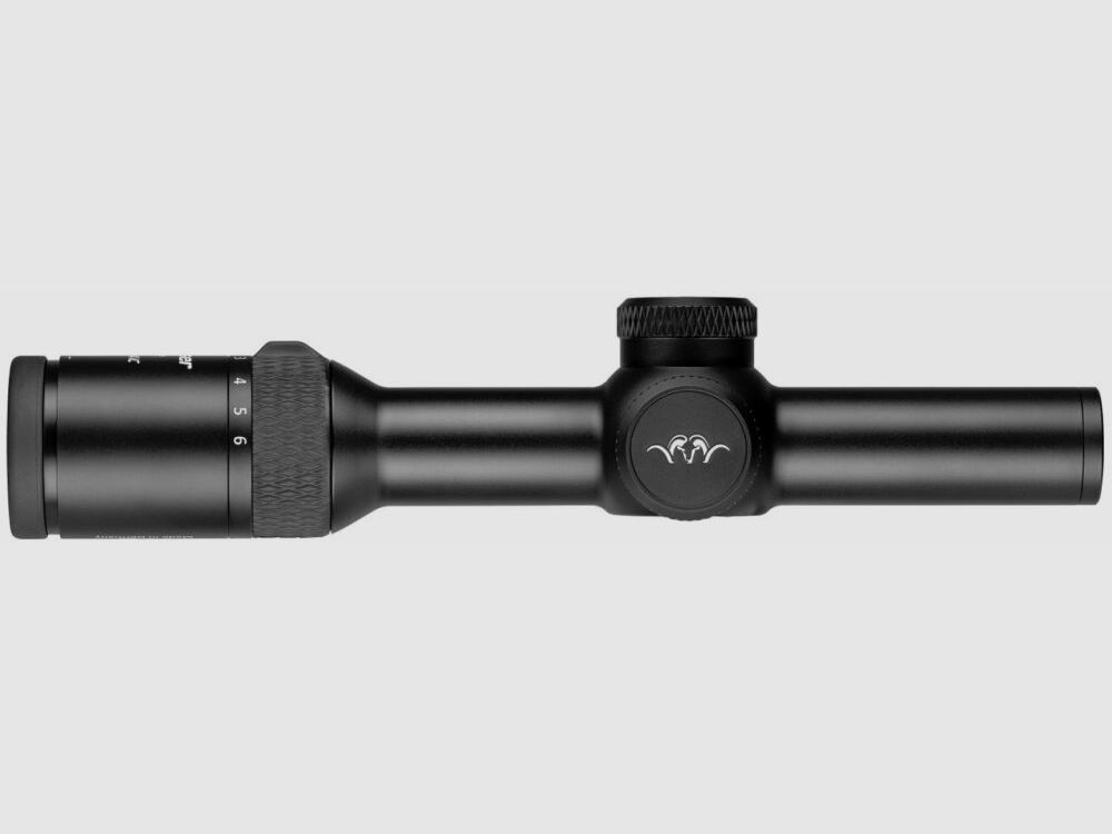 Blaser B2 1-6x24 iC riflescope - Driven hunt scope with rail