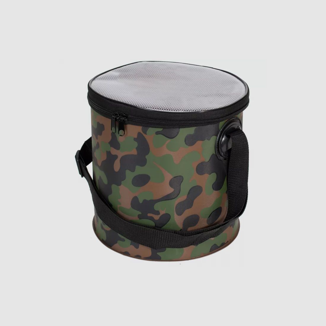 Trendex® Tasche / Eimer / Stacker Rund - 16 Liter - Camouflage
