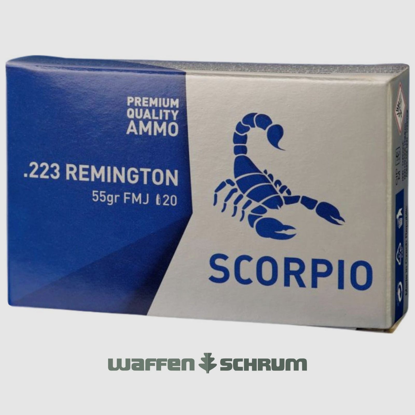 STV Technology Scorpio FMJ 3,56g - 55gr. .223Rem