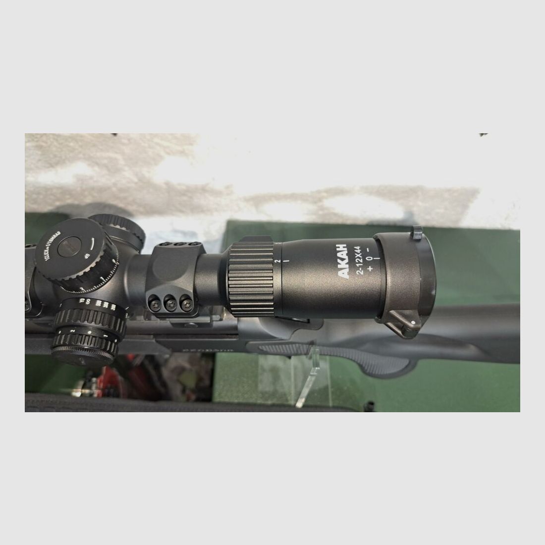 BERGARA Bergara TD 13 Lochschaft Schwarz + Zielfernrohr + Schalldämpfer