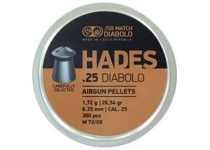 JSB Hades 6.35 mm pellets