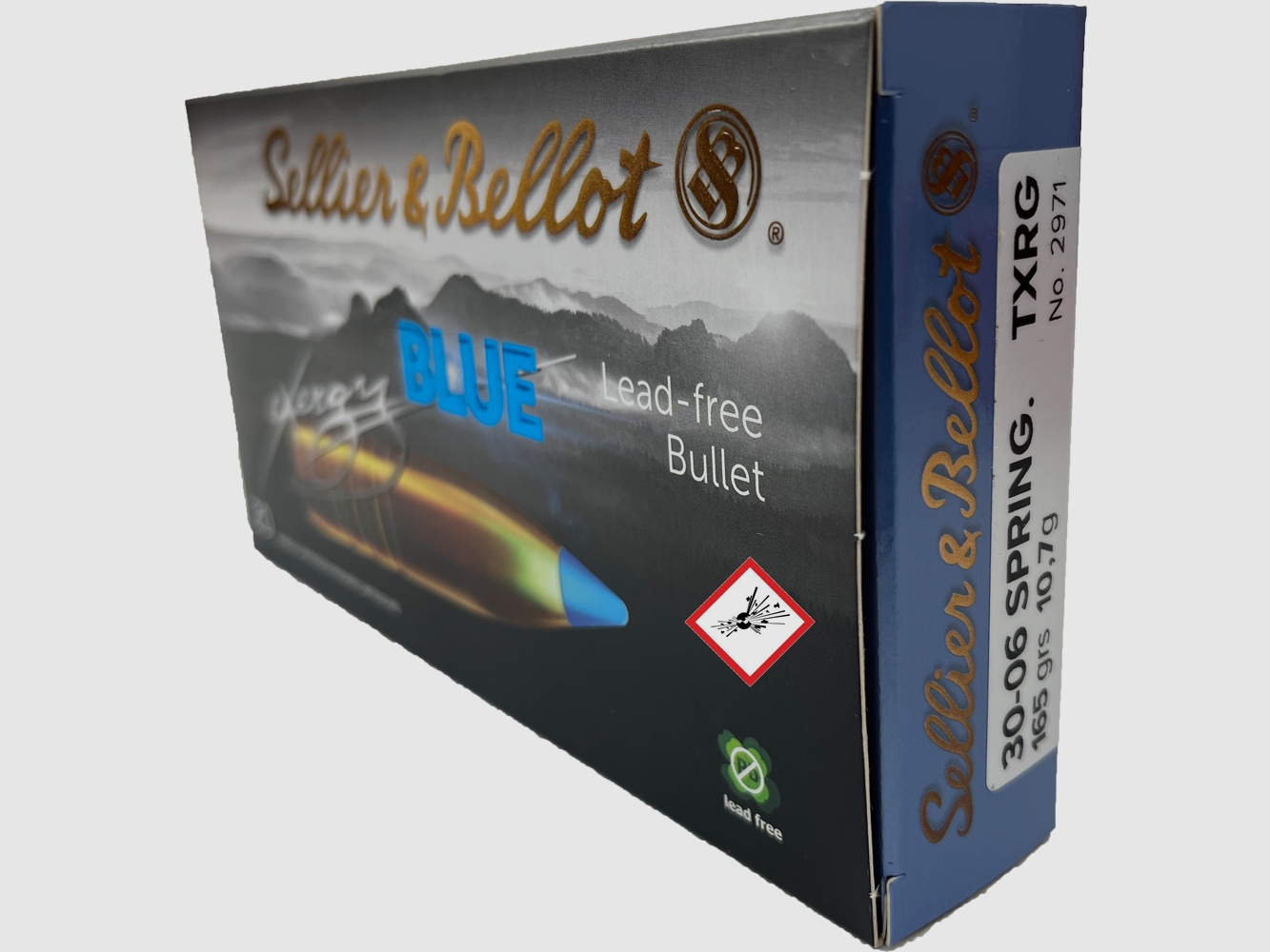 Sellier & Bellot Büchsenpatrone .30-06Spr. TXRG Blue 165grs