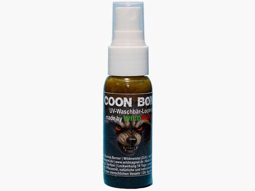 Wasberenlokmiddel COON BOMB UV-fluorescerend – 30 ml