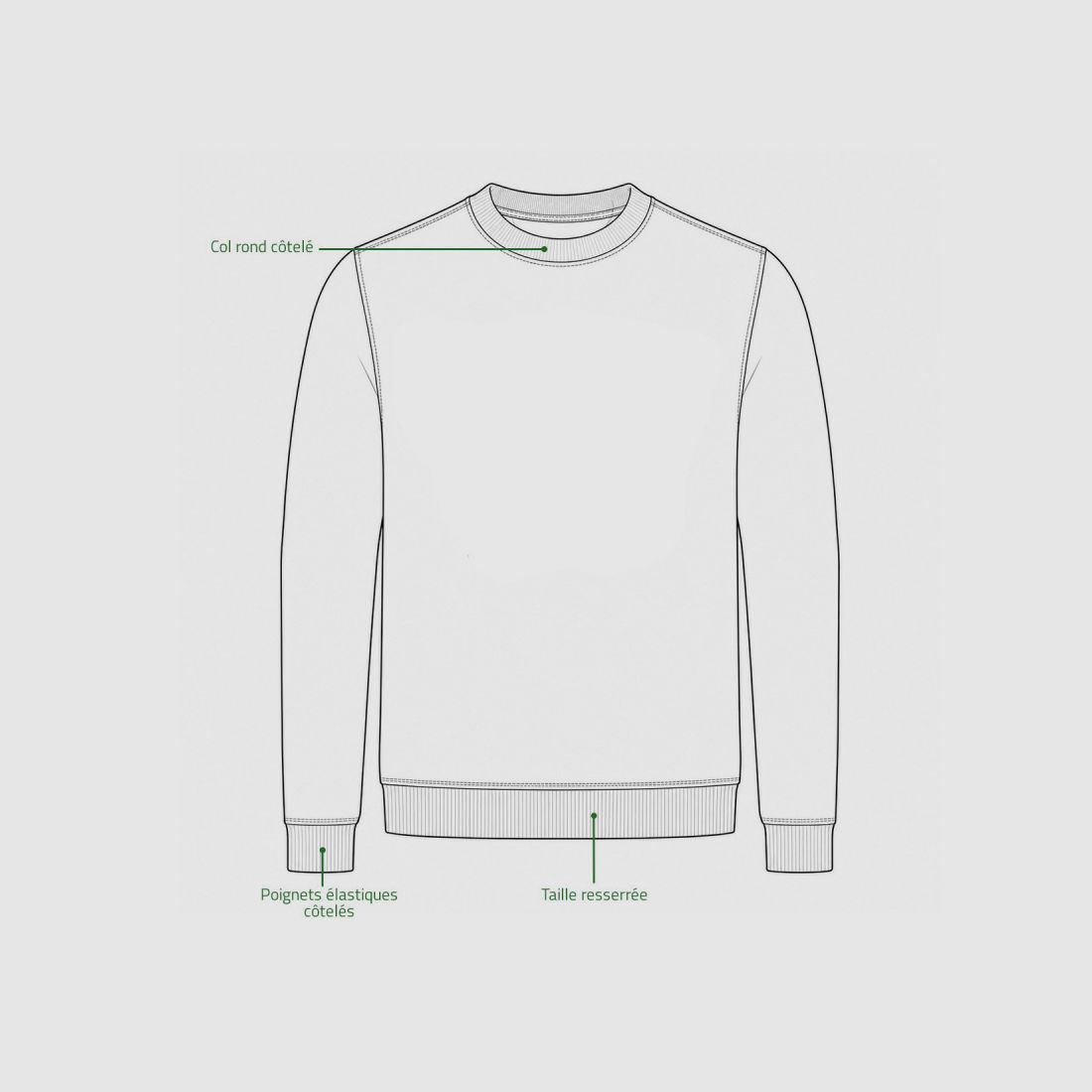 Sweatshirt Herren Redstone Rundhals Braun - Winchester®, Bild 2 von 4