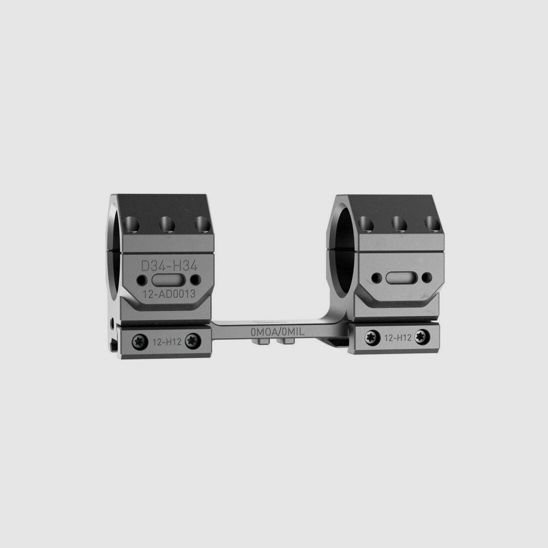 Audere Adversus Mount 0 MOA 34mm