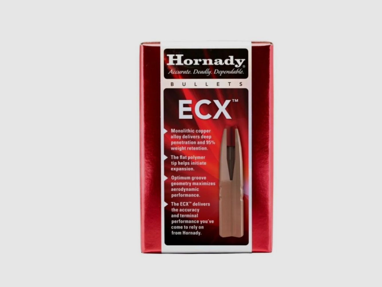 Balle Hornady .22 (.224) ECX 3,2 g / 50 gr (50/2000)