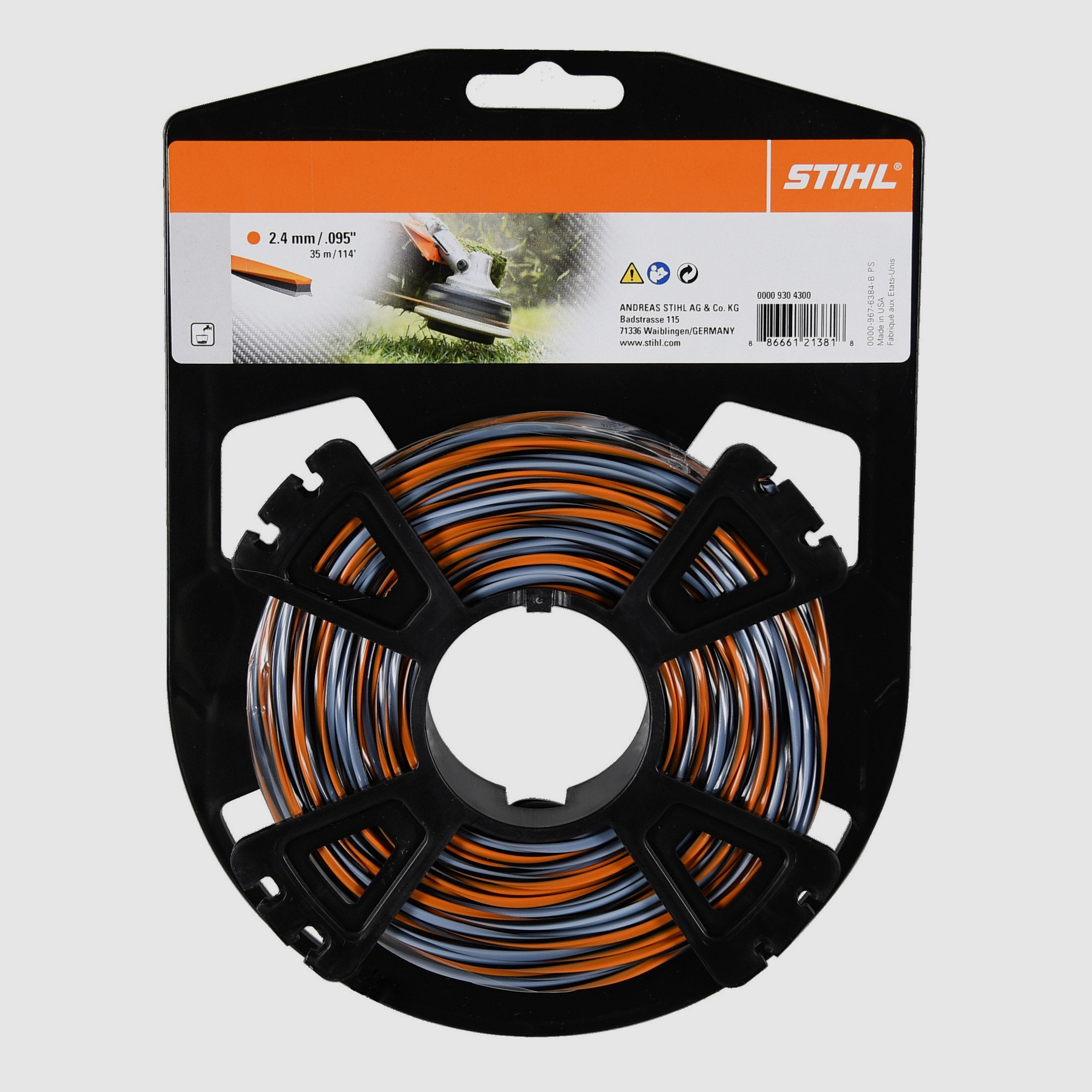 Stihl Mhfaden CF3 Pro 2.4 mm