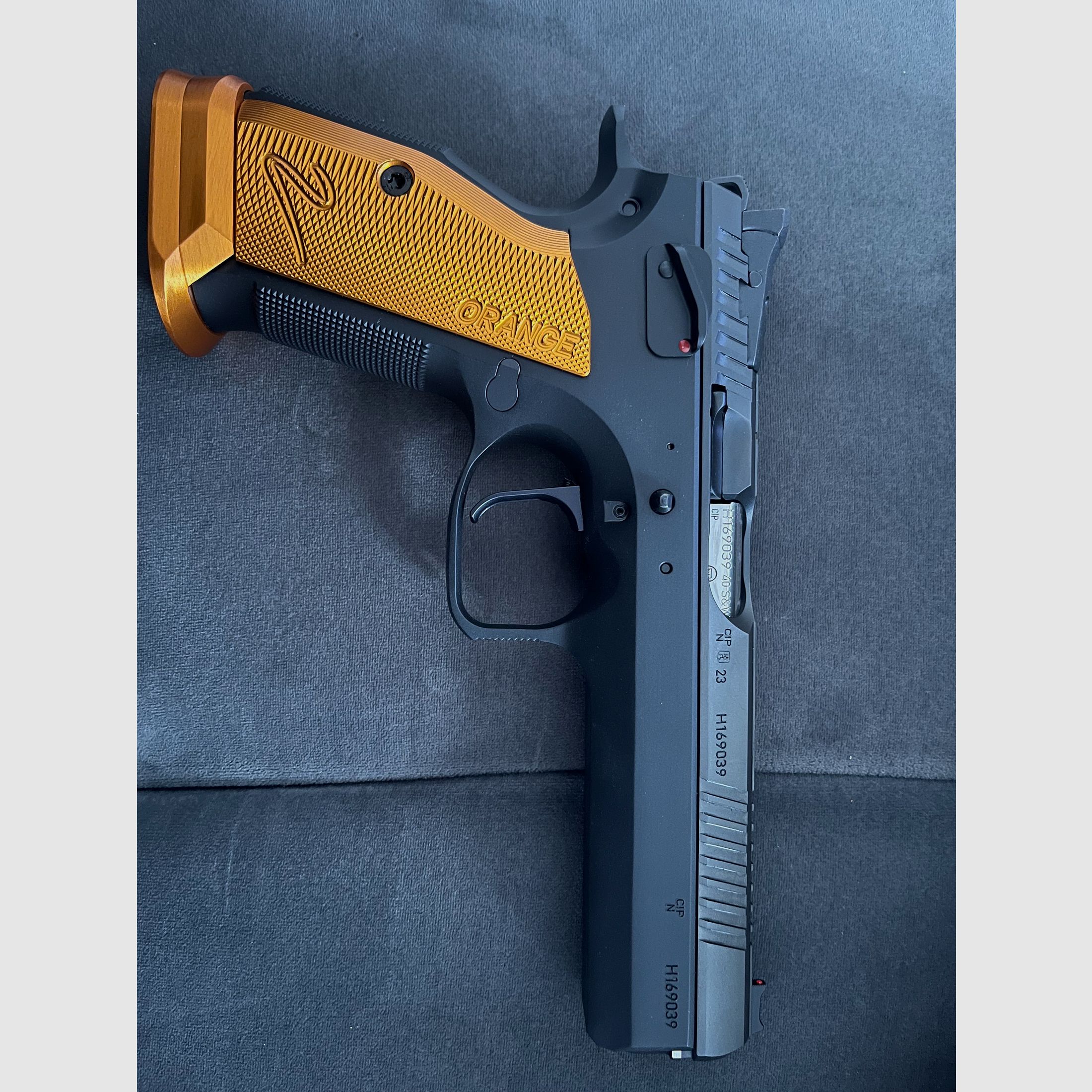 CZ TS 2 Pomarańczowy 40 S&W Nowy.