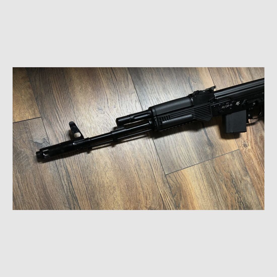 Izhmash Saiga MK 102 - sportlich zugelassen! - halbautom. Büchse .223Rem 415mm Lauflänge - Polymer Klappschaft - - zivile Version - System AK74 AK47 AK101