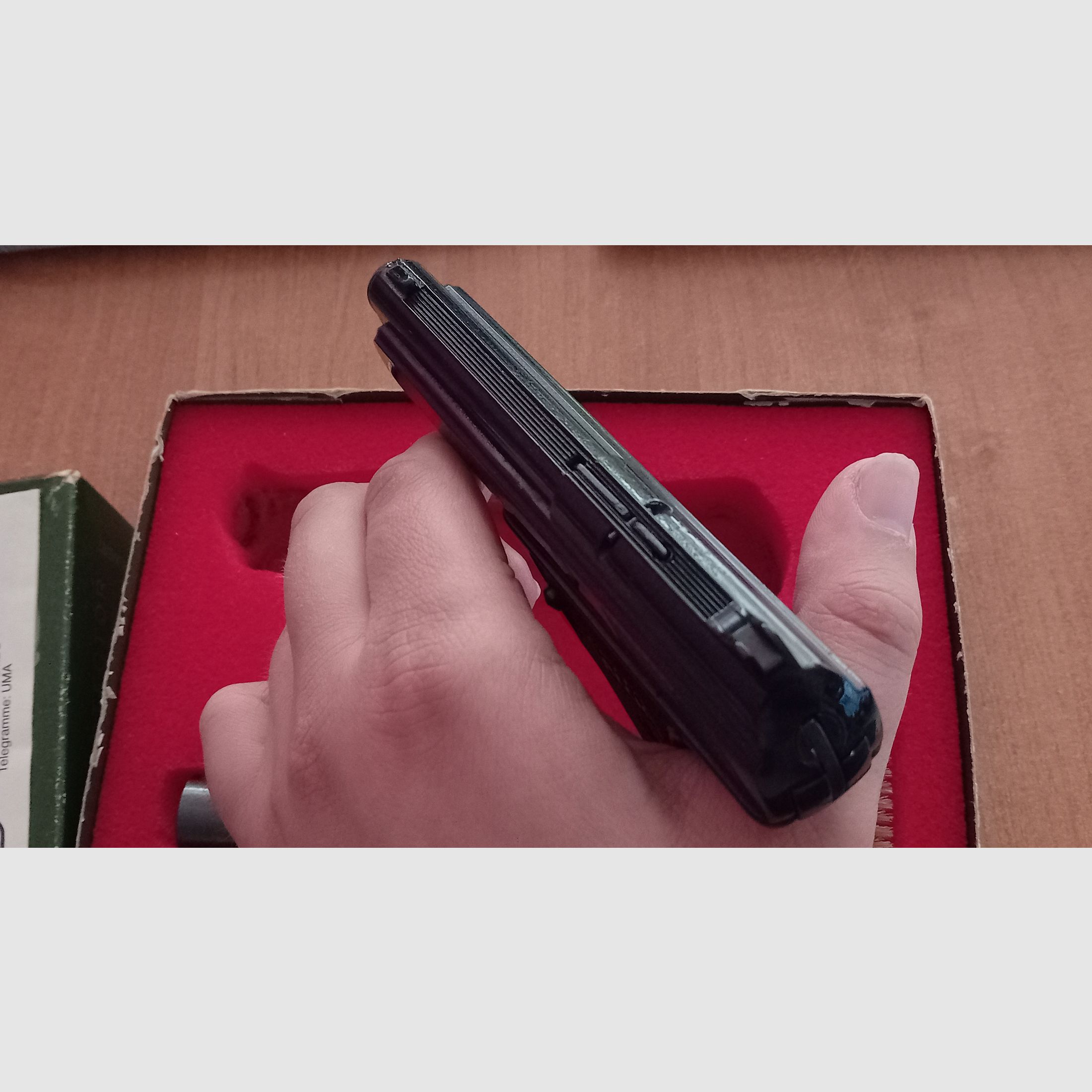 Reck Protector G5 in cal. 8 mm blank/ First PTB 12 with packaging!