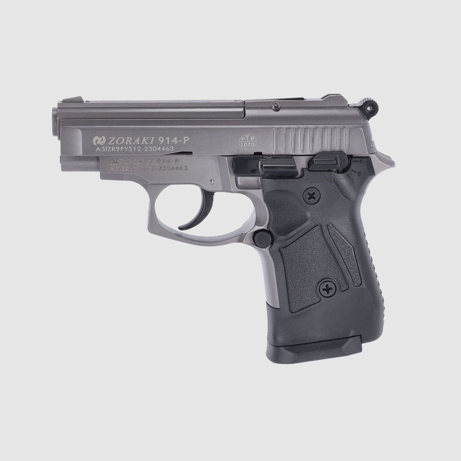 Zoraki 914 pistola a salve 9 mm P.A.K. titanio, immagine 1 di 3