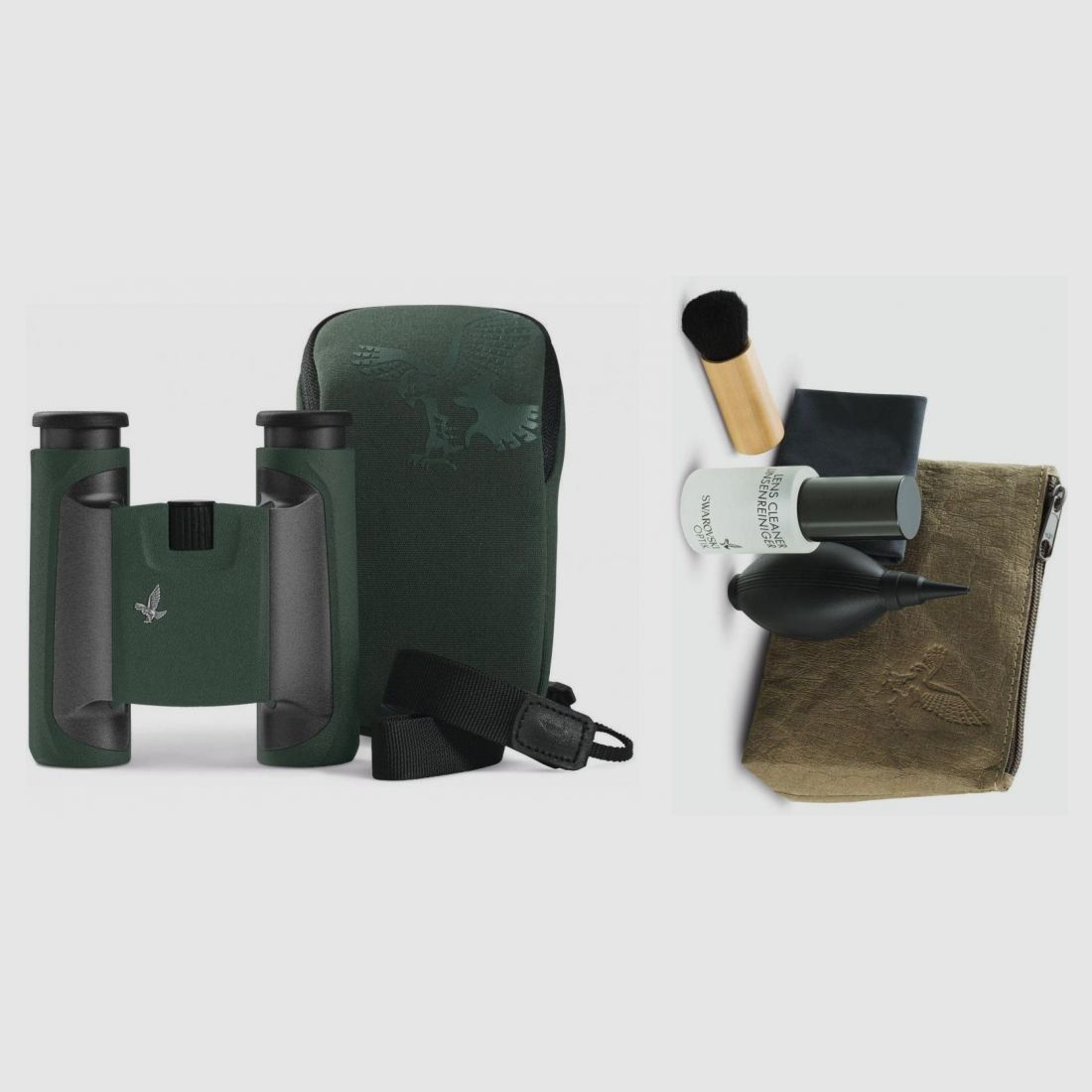 SWAROVSKI OPTIK Swarovski CL Pocket 8x25 Grün + Wild Nature Basispaket
