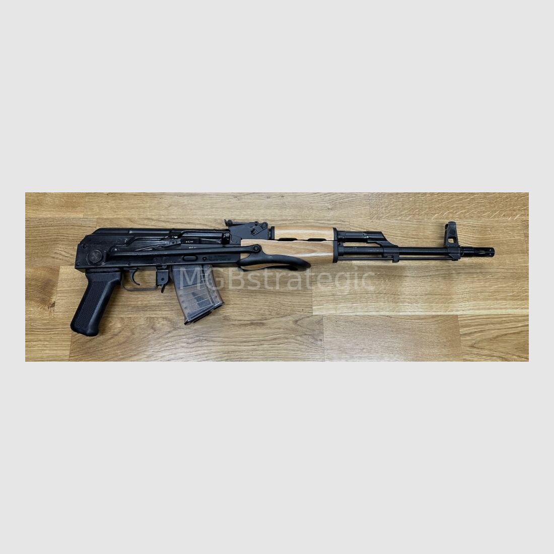 Cugir Modell 64 - halbautom. Büchse 7,62x39 - 42,5 cm Lauf Unterklappschaft Modell 64 - Lauf hartverchromt - zivile Version AKMS / System AKM / AK47 AK-47