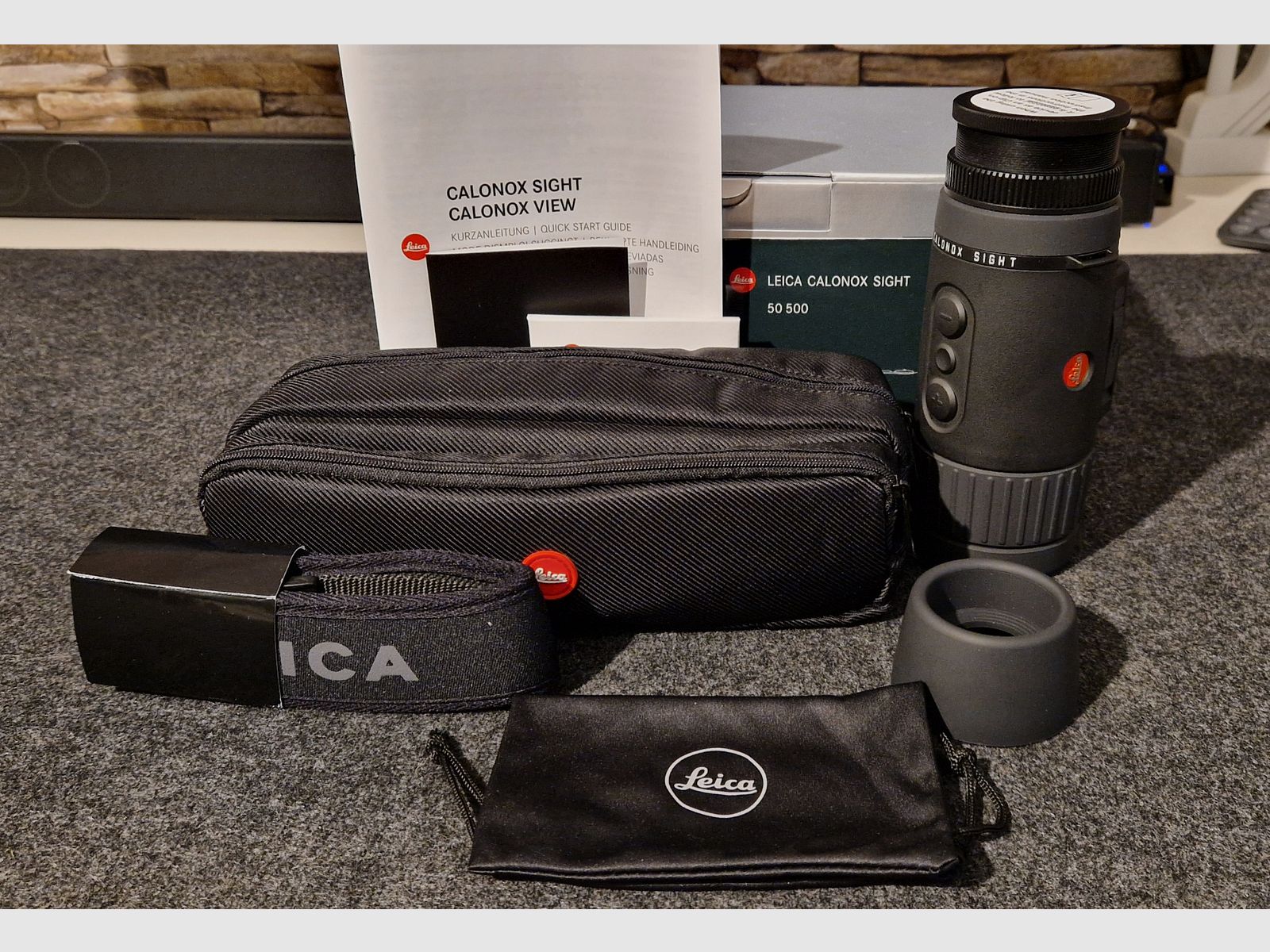 Leica Calonox Sight 50 500 inkl. Rusan ARM52-62 – neuwertig, Bild 1 von 5