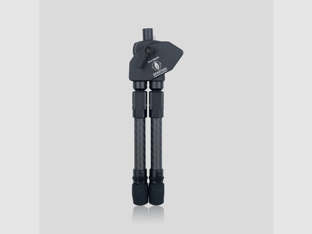 Spartan Precision Equipment Javelin Pro Hunt Tac Standard Bipod® Carbon-Zweibein mit MagnaSwitch™ – ohne Adapter