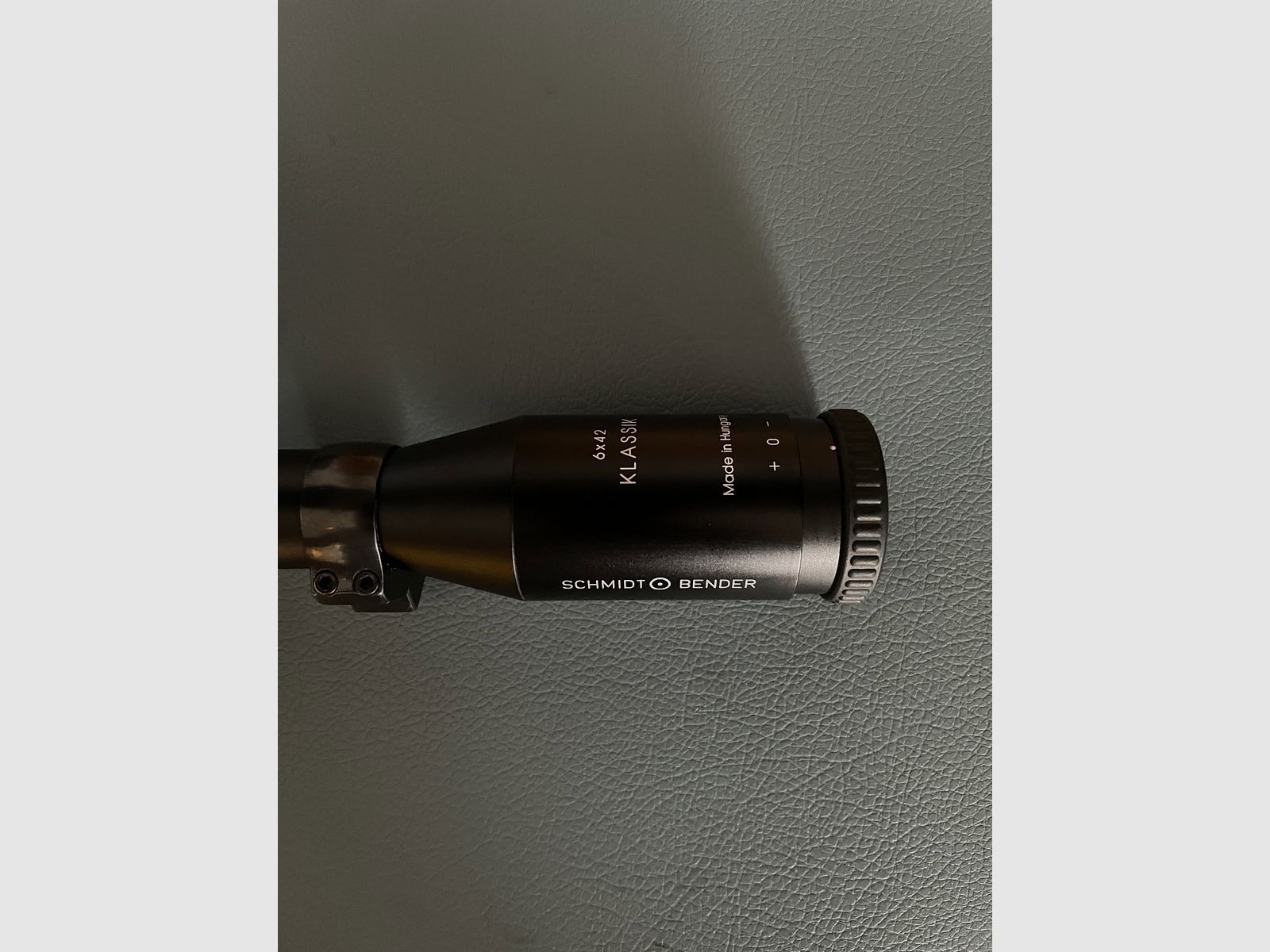 Schmidt & Bender Classic 6x42 Reticle 4 EAW Swing Mount