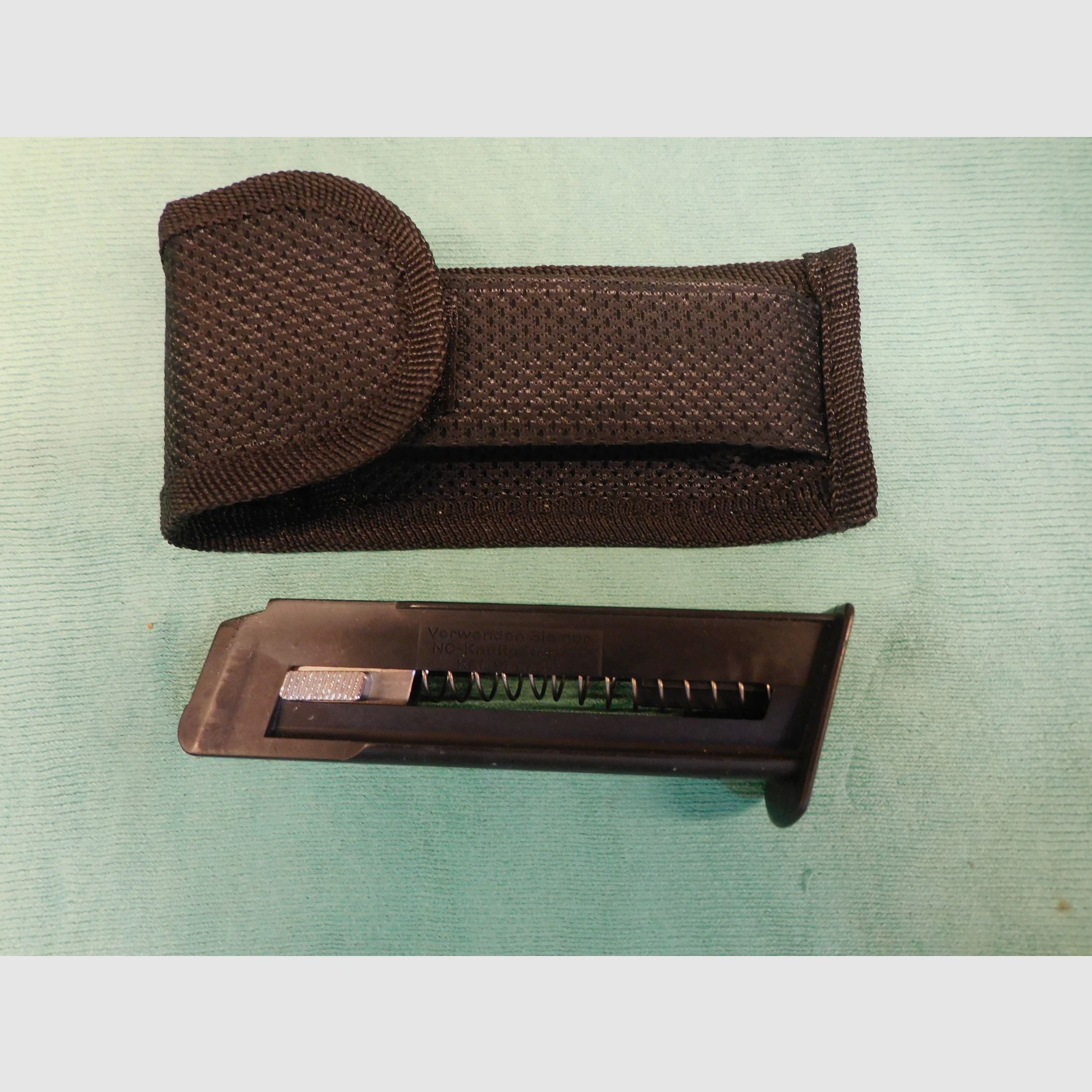 Weihrauch HW 94 pistola de fogueo cal. 9 mm con accesorios