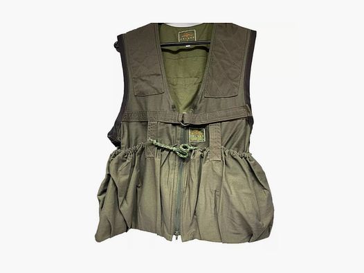 Weste Archer Känguru Grün Offen