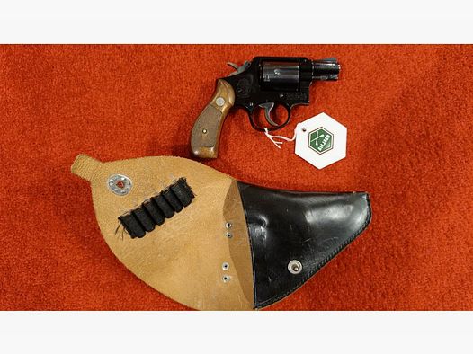 Smith & Wesson Model 12 Airweight Schwedische Luftwaffe .38Special