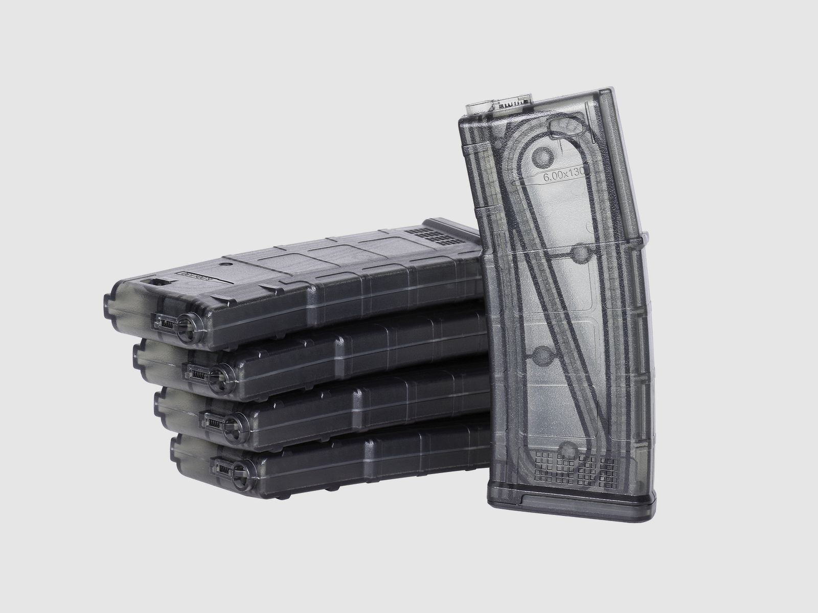 Ares Mid Cap AMAG M4 | M16 Magazine 5er 130 Schoten 6mm - Airsoft AEG / S-AEG