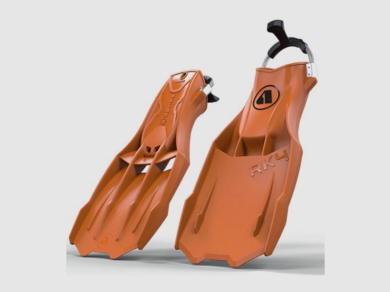 APEKS RK4 JET FIN ORANGE, Bild 2 von 2
