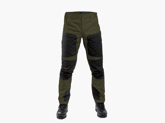Arrak Outdoor Active Stretch Hose Herren Kurz Olivgrün - 48S