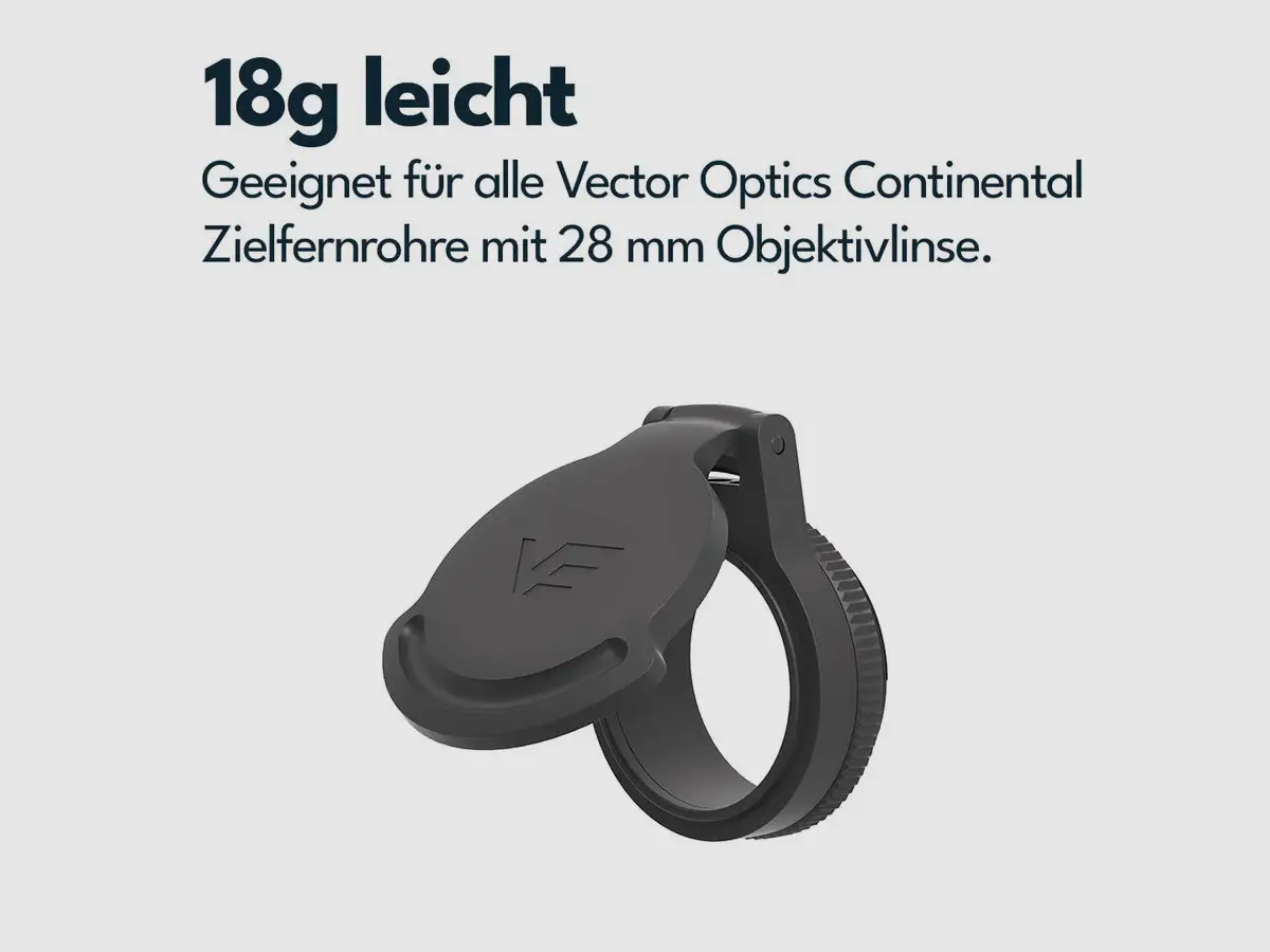 Vector Optics SCFC-M28 Tapa de Lente Flip-Up 28 mm, imagen 3 de 6
