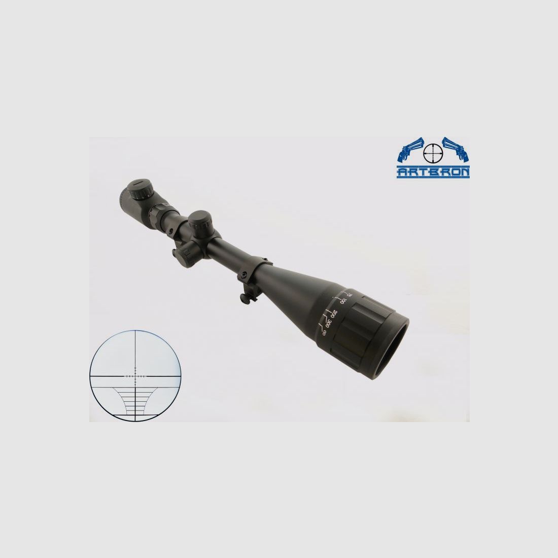 Luneta Bosile 3-12x50 AO podświetlana siatka