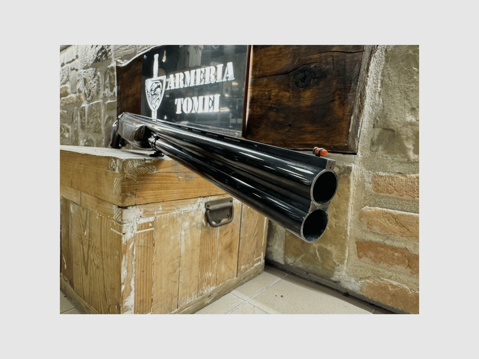 USATO – FUCILE SOVRAPPOSTO – BERNARDELLI MOD. 190 cal. 12, immagine 3 di 6