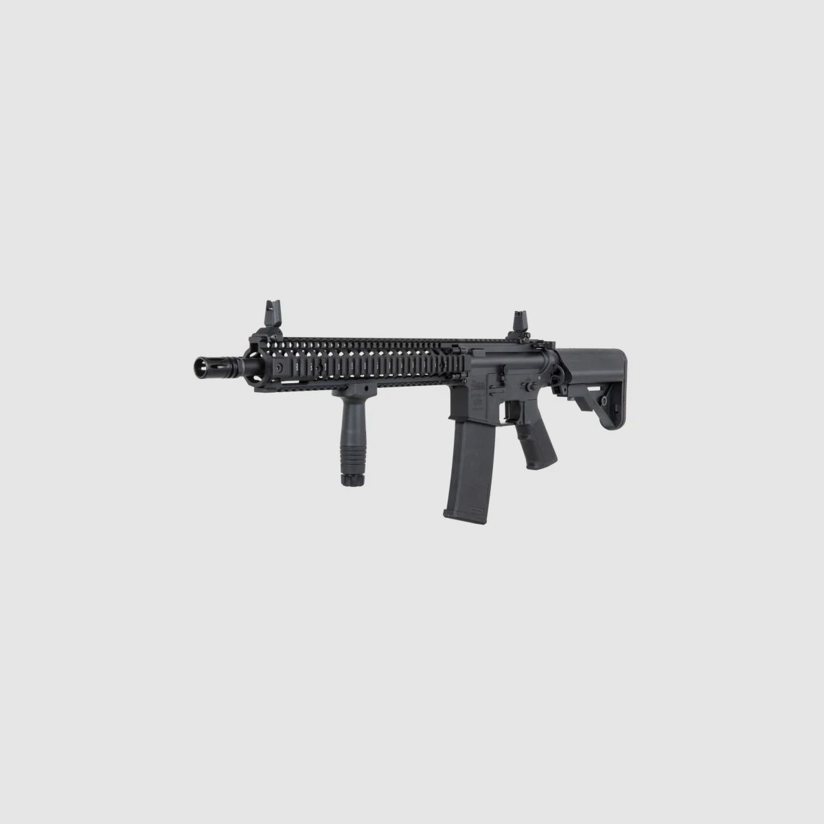 SA Daniel Defense® MK18 Block II (SA-P26 PRIME™ Aster II ETU BLDC™) Rifle Airsoft Libre a partir de 18 - Negro -F-