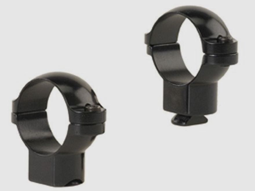 Leupold STD anelli 25,4 mm alti lucidi neri