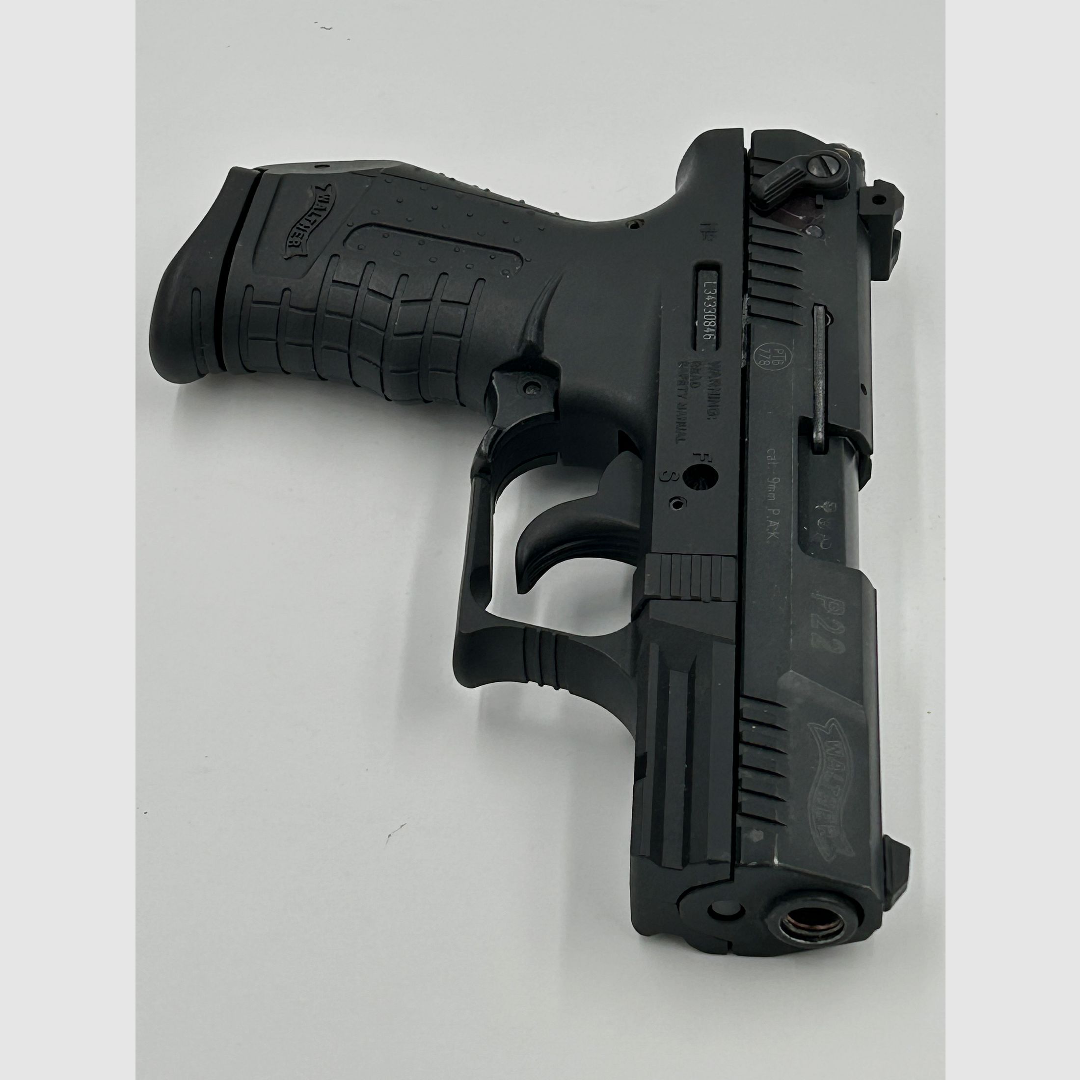 Walther P22 schreckschuss-pistool