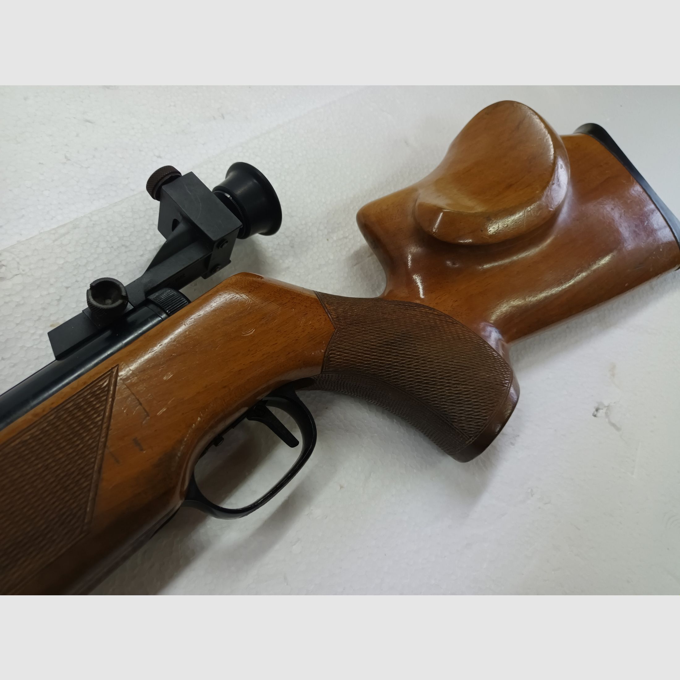 Walther LGV - TIROLER STOCK CHEEKPIECE - Mega stan - Gotowy do strzału - Kolekcjoner - Tirol stock, zdjęcie 4 z 6