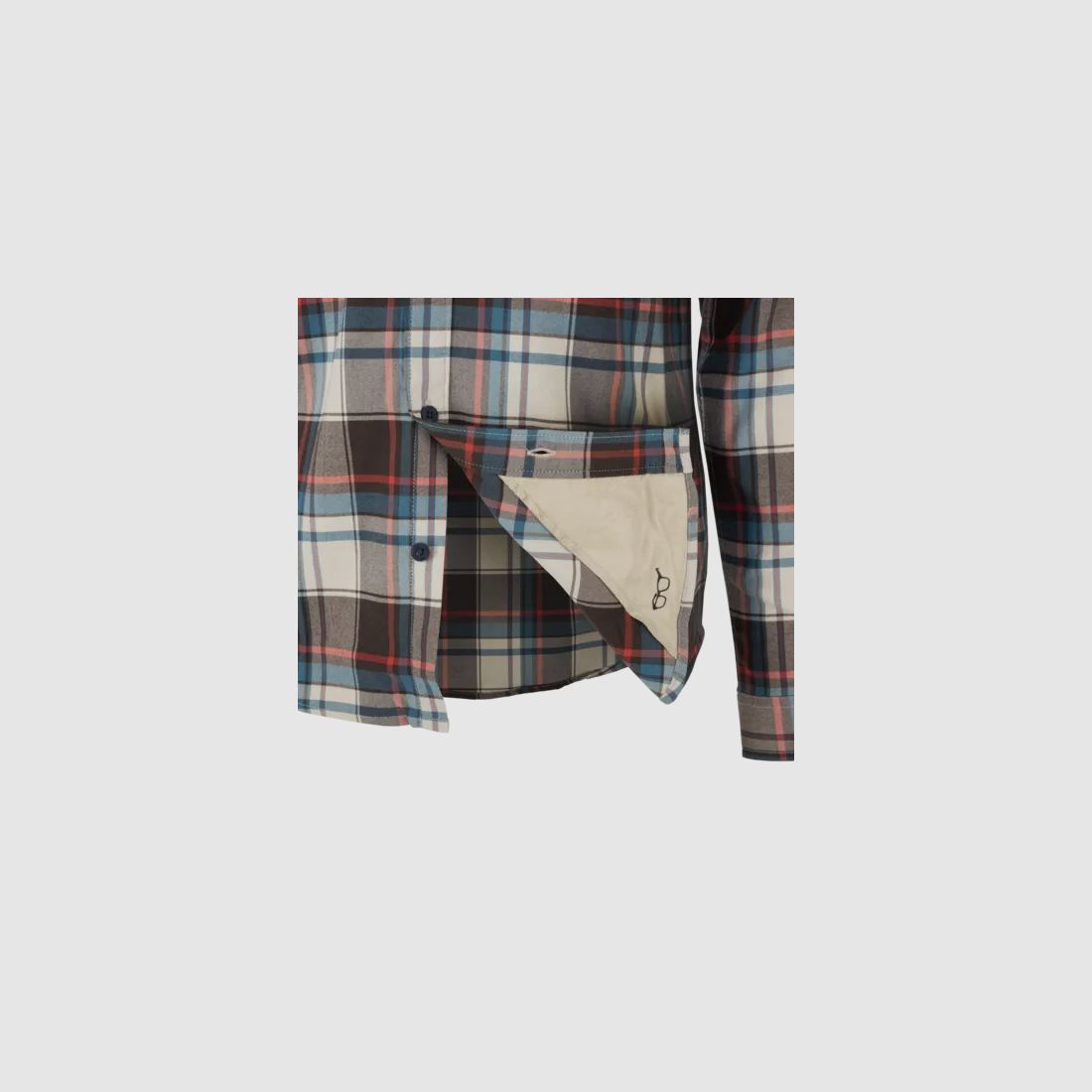 Greyman Shirt - Nylon Sorona® Blend (Foggy Meadow Plaid) - Helikon-Tex, image 5 sur 8
