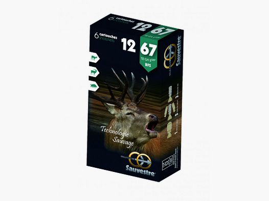 BOX MIT 6 PATRONEN SAUVESTRE BFS C12/67