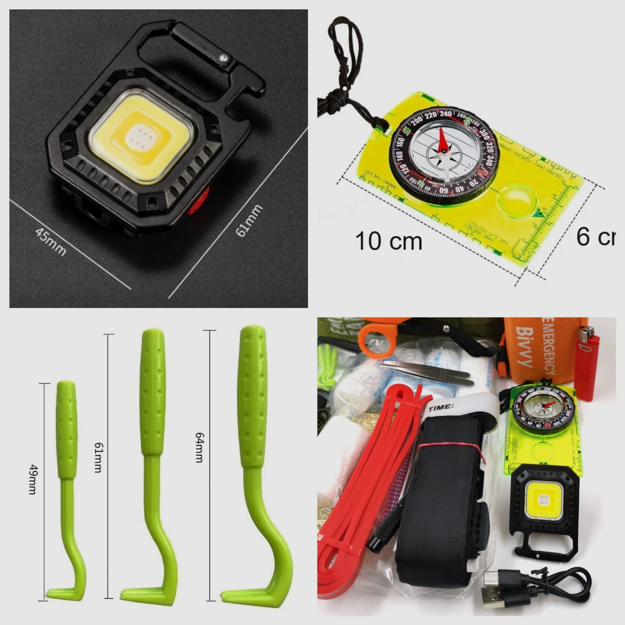 Kit de premiers secours IFAK Ensemble de plein air de haute qualité Trousse de premiers secours Kit de traumatisme d'urgence Bandage Molle