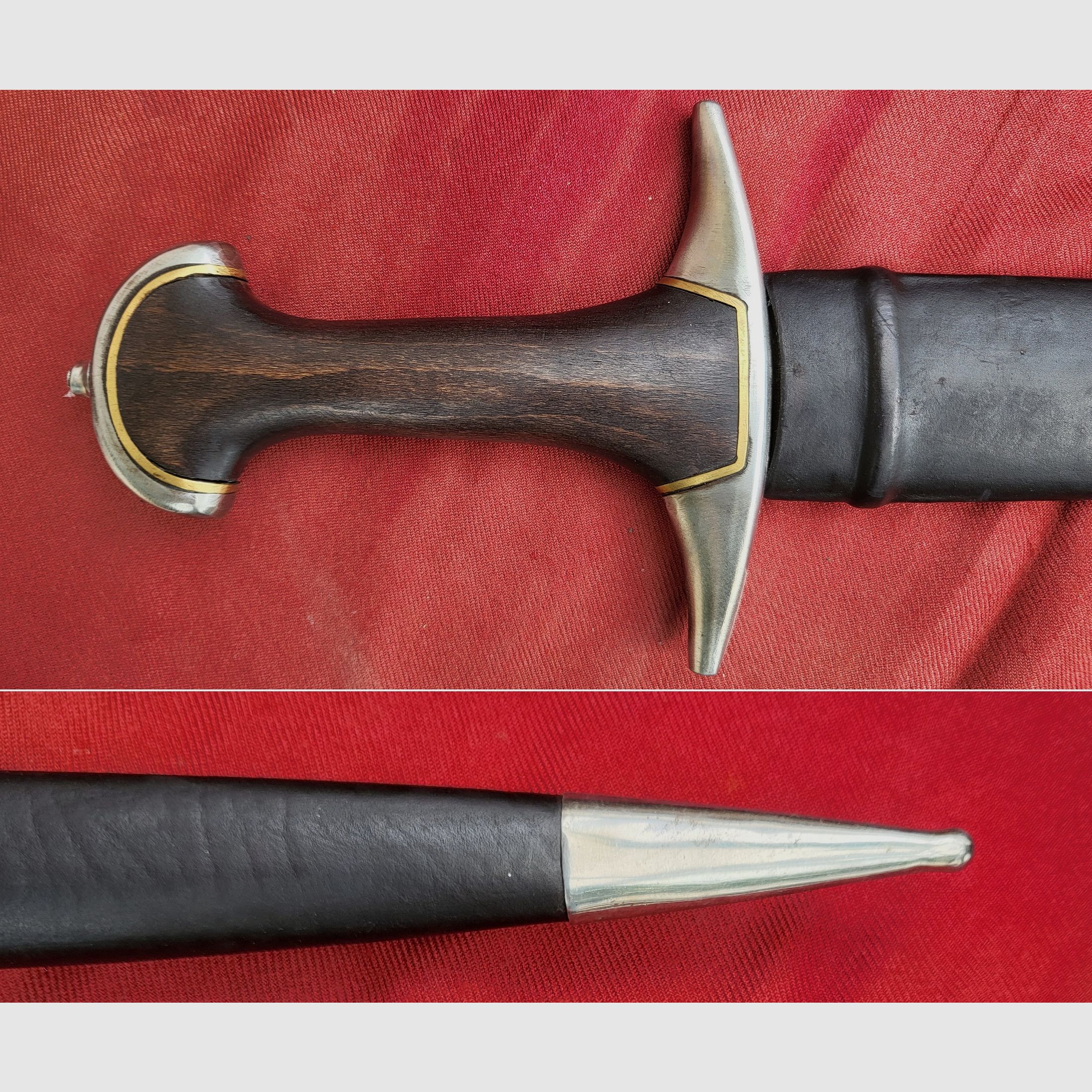 scharfer Schweizerdegen, in der EU hergestellte Replik, NEU