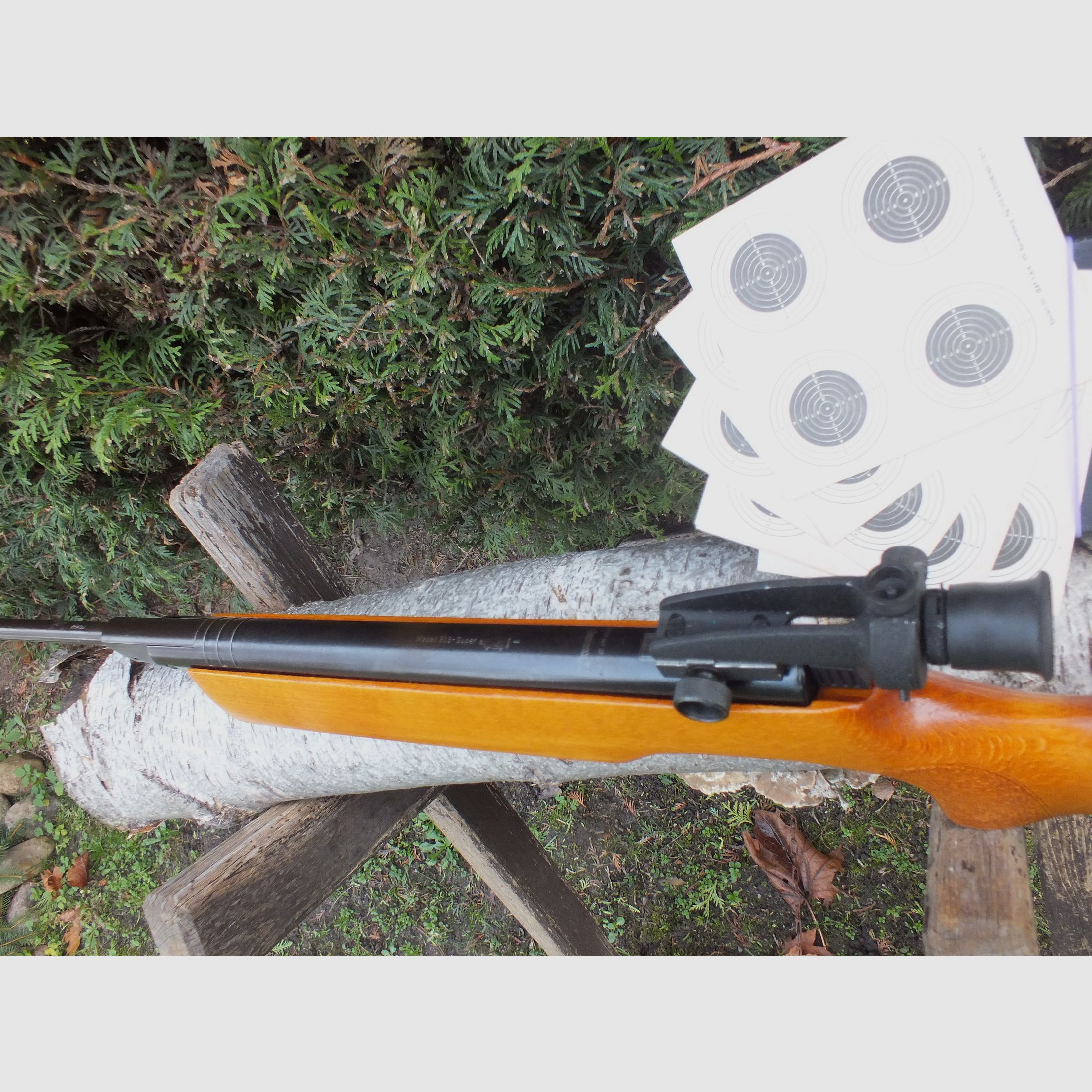 Mooie luchtgeweer Haenel 303- 8 Super