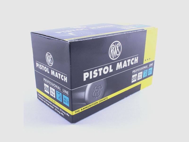 RWS .22 LR, Pistol Match