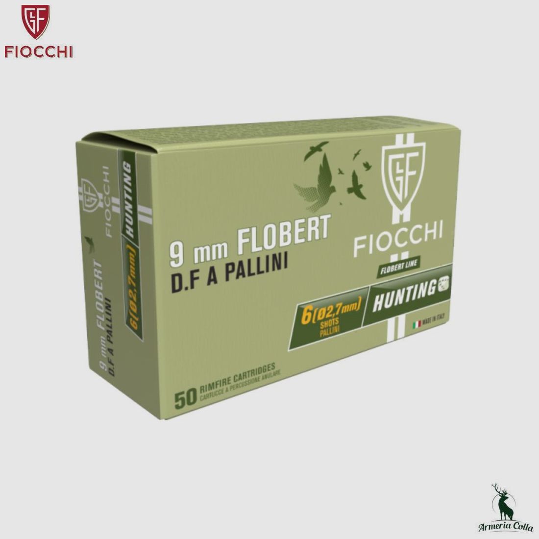 Fiocchi Munitionen Kal. 9mm Flobert